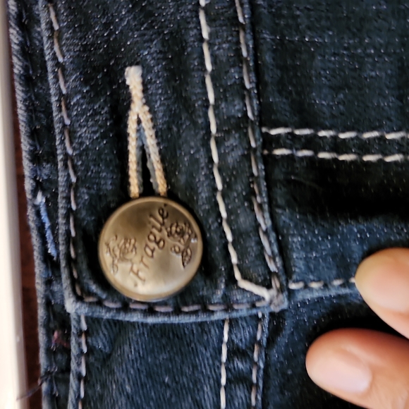 🎉🌹Host Pick🌹🎉FRAGILE BLUE JEANS - Picture 5 of 11